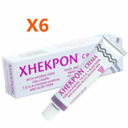 Xhekpon 西班牙胶原蛋白颈纹霜 40ml*6