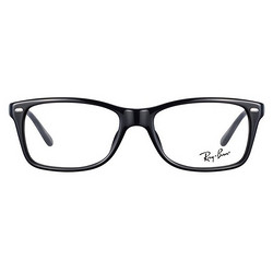 Ray-Ban 雷朋 RB5228F 2000 高级精品板材 黑色全框弹簧腿眼镜框