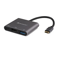 XMW 鑫魔王 Type-C 3合1扩展坞（HDMI、PD快充、USB3.0） 