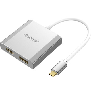 ORICO 奥睿科 Type-C扩展坞USB-C转DP+HDMI