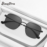 PLUS会员：JingPro 镜邦 1.56近视太阳镜（含散光）+超酷双梁飞行员镜框多款可选