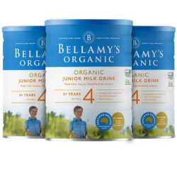 Bellamy's 贝拉米有机婴幼儿奶粉 4段 900g *3件