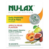 银联专享：NU-LAX 乐康膏 铂金版每日益生菌水果纤维粉 5.5g*15袋