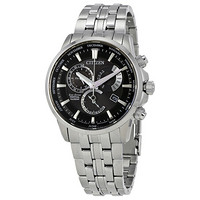 CITIZEN 西铁城 Eco-Drive Perpetual Black Dial Men's Watch BL8140-55E