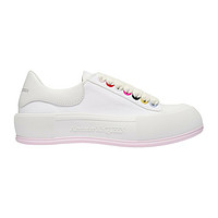 ALEXANDER MCQUEEN Deck 系带 Plimsoll 休闲运动鞋