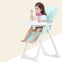宝宝餐桌椅  白色/单餐盘