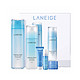 LANEIGE 兰芝 基础保湿套装滋润型 水200ml+乳120ml+精华5ml+霜10ml+面膜15ml