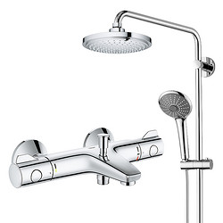  GROHE 高仪 27357001 卫浴恒温双花洒淋浴套装 