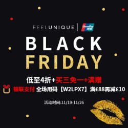 FEELUNIQUE中文官网 精选彩妆护肤 黑五促销