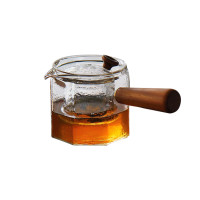 当当优品 光阴系列 八角锤目纹煮茶器 带滤网 550ml +凑单品