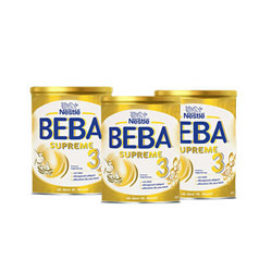 Nestle 雀巢 BEBA至尊版 婴幼儿奶粉 3段 800g *3罐