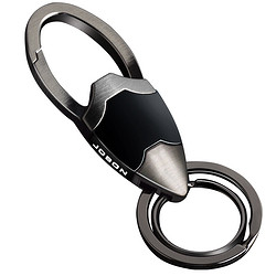 jobon创意定制个性礼品汽车钥匙扣情侣钥匙圈链刻字金属挂件礼物