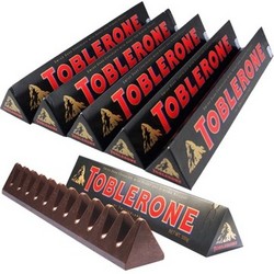 Toblerone  瑞士三角 黑巧克力含蜂蜜奶油杏仁 50g*6