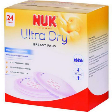 NUK 超薄干爽乳垫 24片*2盒