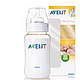 AVENT 新安怡 SCF666 PES防胀气奶瓶 330ml+日康 奶嘴刷