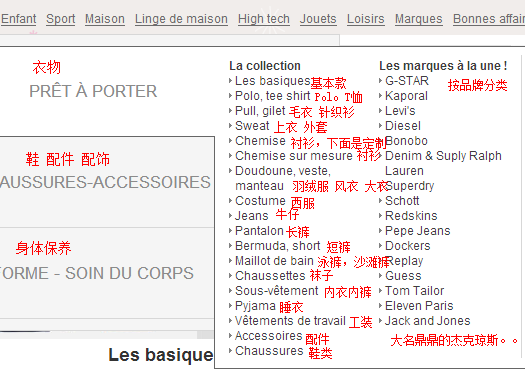 法瑞儿男性用品分类