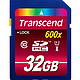  高速卡：Transcend 创见 UHS-I 600X 32G SD存储卡（读90M+/s、写60M+/s）　